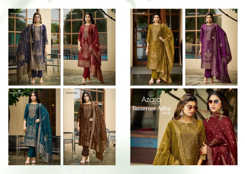 Banarashi Adah Vol 15 By Radhika Azara Dress Material 